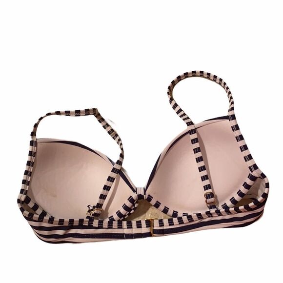 Xhilaration Bikini Top Bra Striped M - Picture 2 of 3